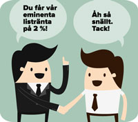 Gör amorteringskravet oss sämre på att pruta?