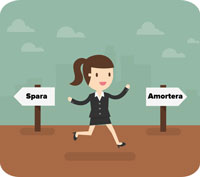 Amortera eller spara?
