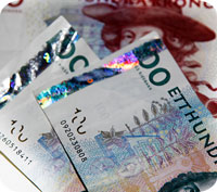 Tre veckor kvar att sätta in gamla sedlar – 4 miljarder kronor saknas