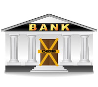 Vad händer om banken går i konkurs?