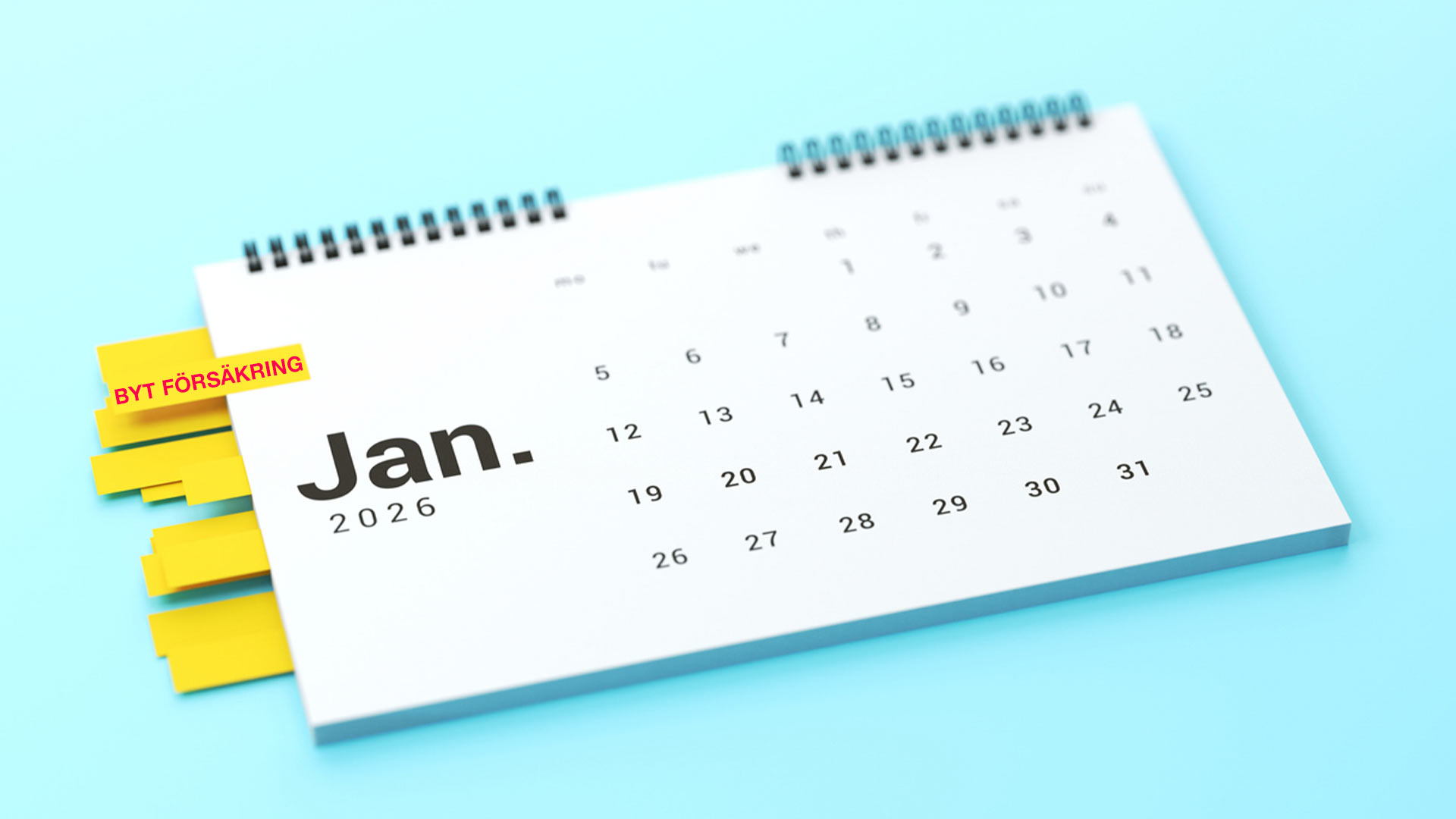 Byt försäkring i januari - ett smart drag