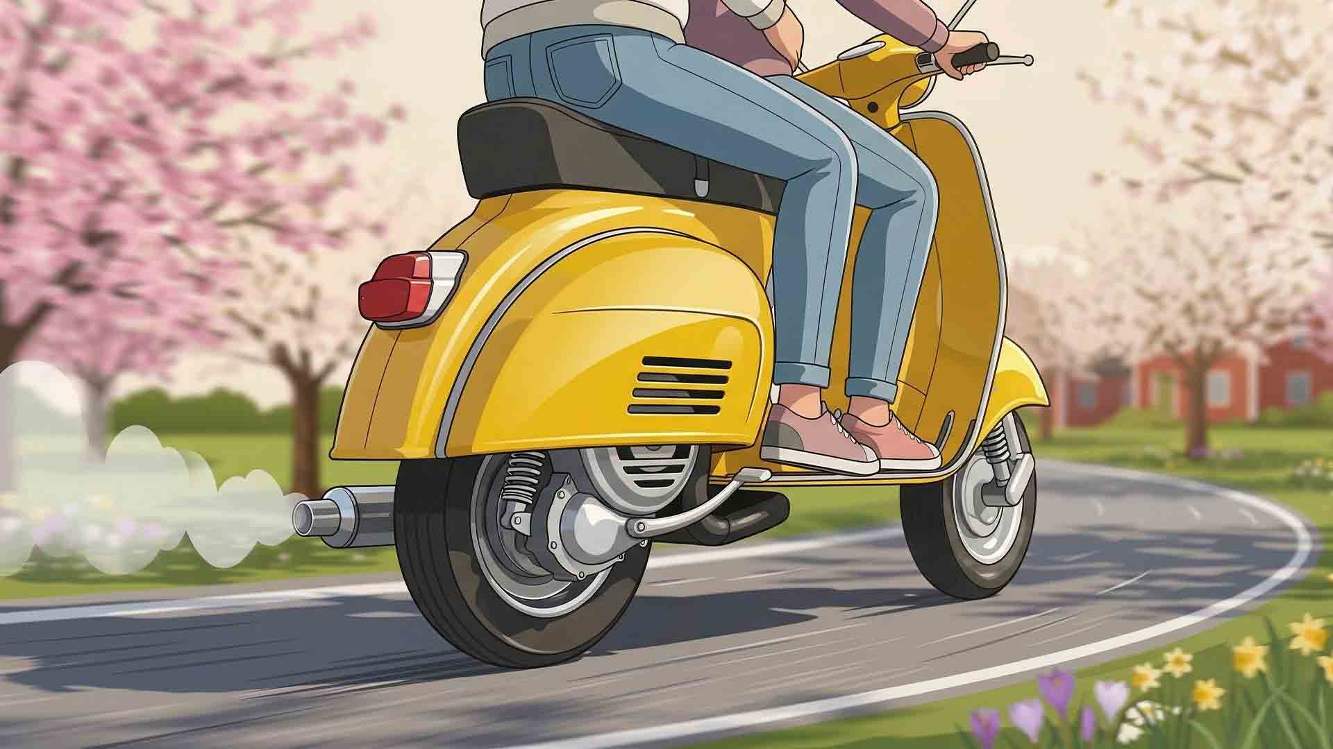 Rulla ut mopeden i vårsolen? 4 steg till rätt skydd innan vi vrider om nyckeln