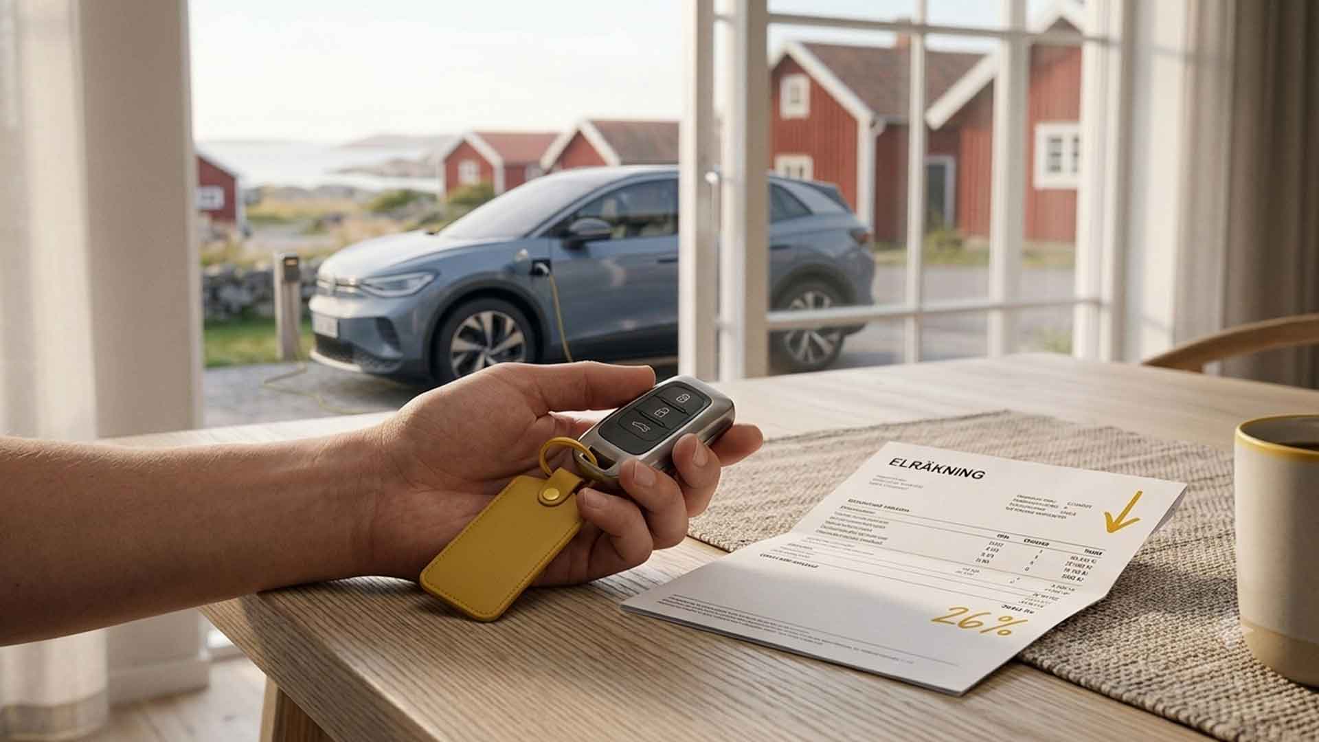 Kan din parkerade elbil sänka elräkningen med en fjärdedel?