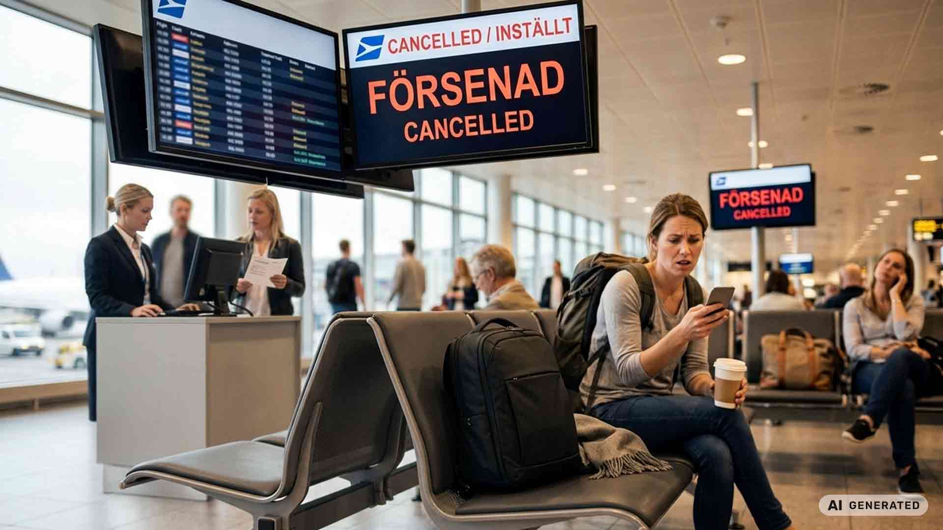 Inställt flyg eller försenad väska? Här kan du få ersättning