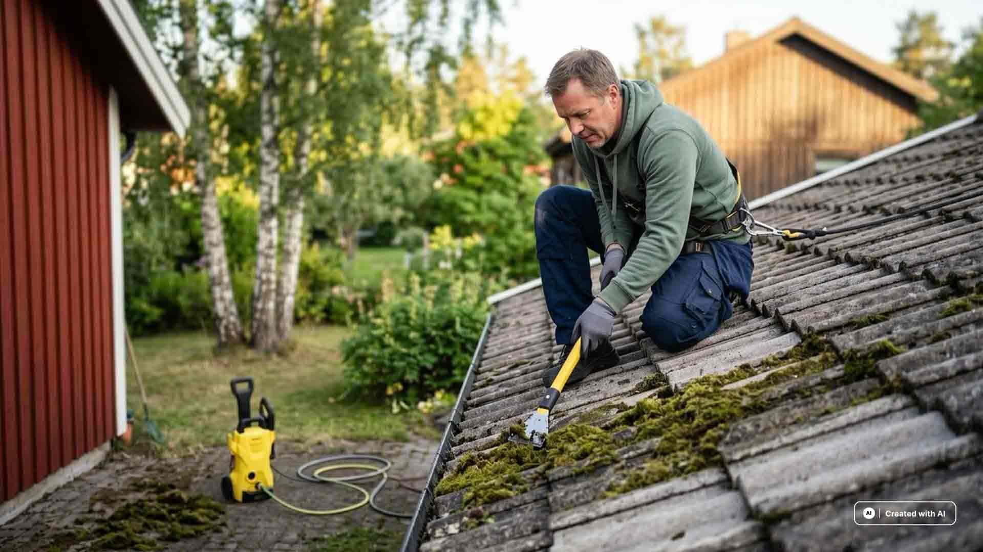 Takrengöring – skydda både huset och din plånbok