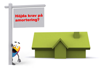 Räntorna går ner, vi lånar pengar som aldrig förr och nu kommer skärpta amorteringskrav